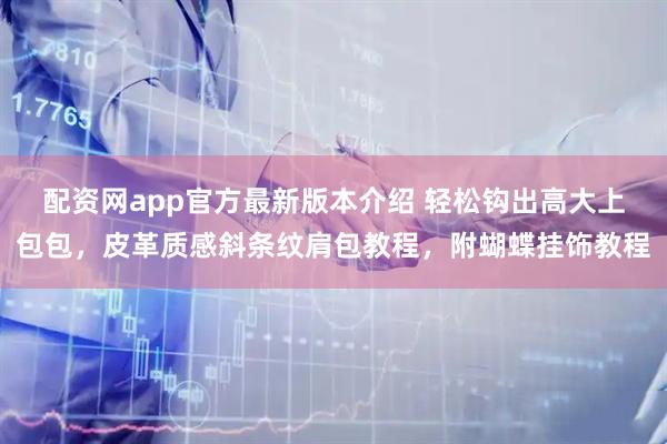 配资网app官方最新版本介绍 轻松钩出高大上包包，皮革质感斜条纹肩包教程，附蝴蝶挂饰教程